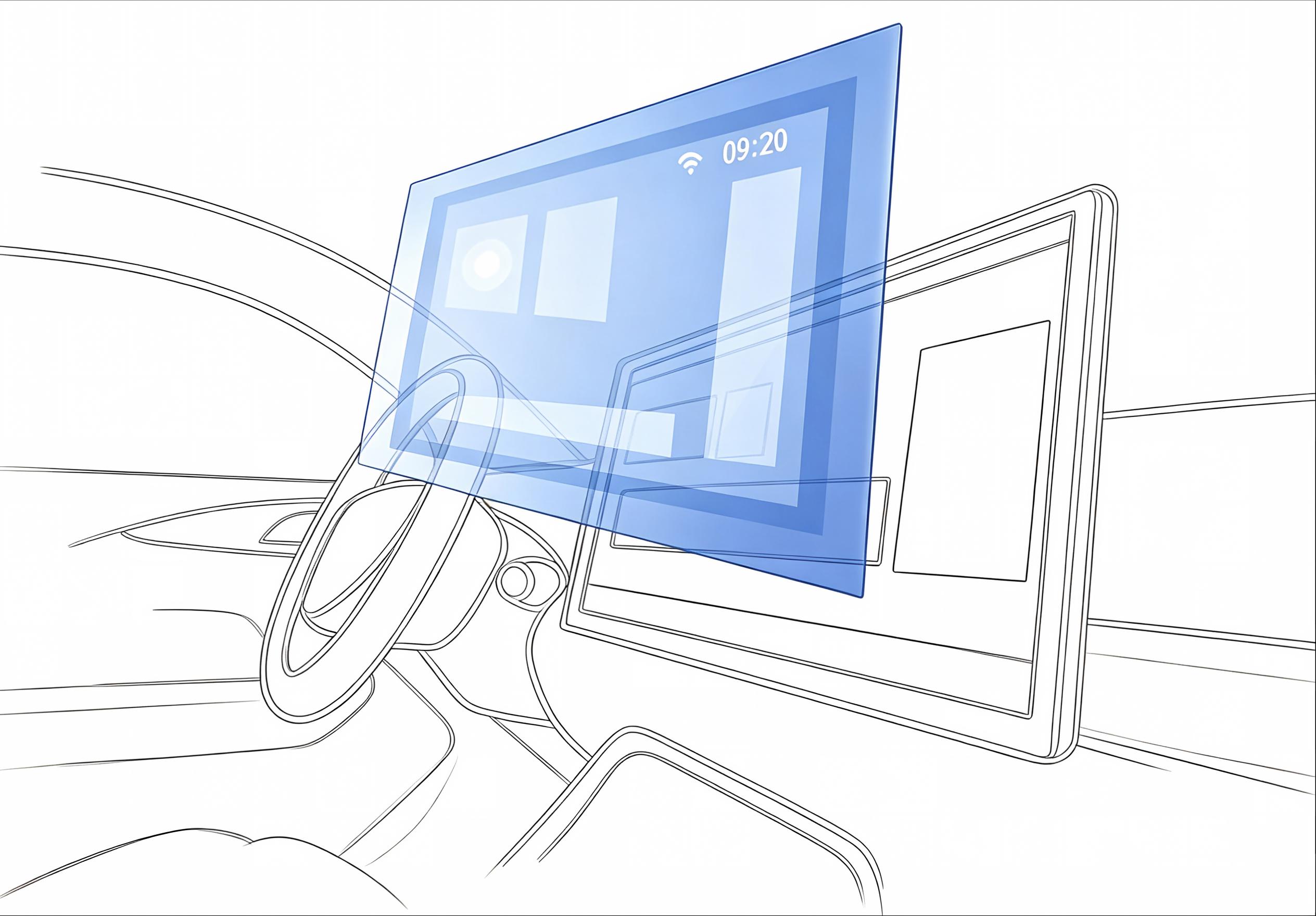Automotive Intelligent Control Panel Screen